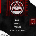 INSIDE: Zag + Sowe + Carlos Alcañiz