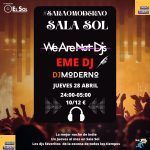 SARAO MODERNO: We are not Dj's + EME Dj + Dj Moderno