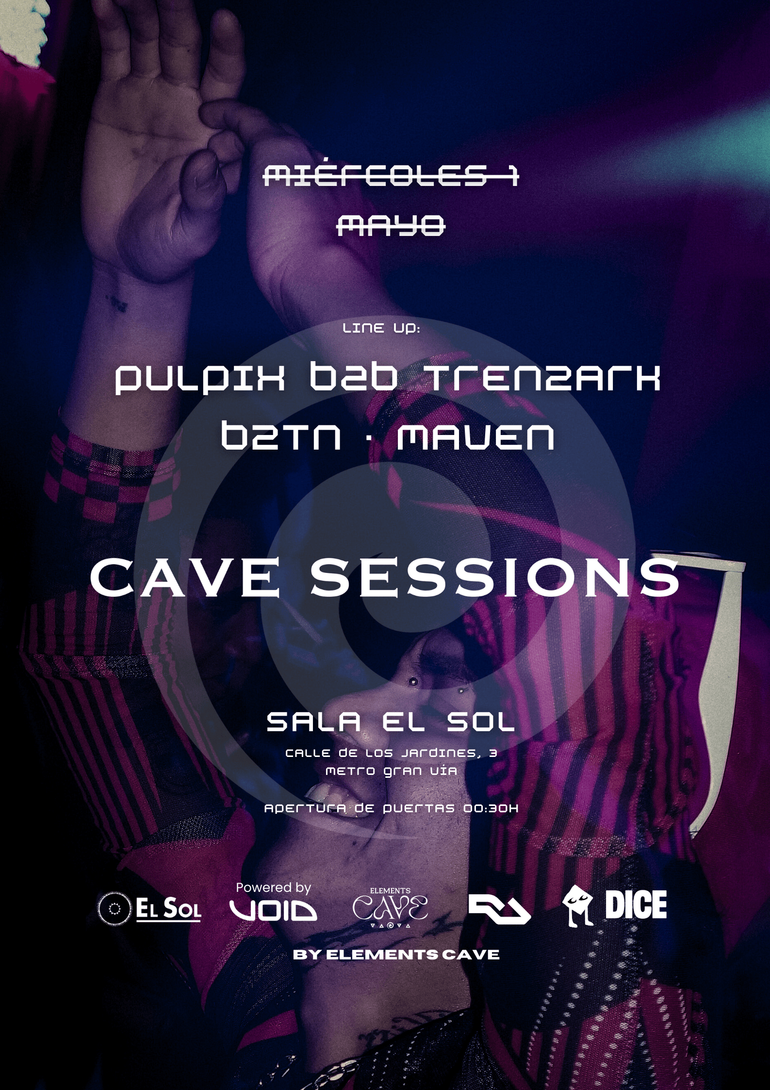 Cave Sessions: Pulpix b2b Trenzark + b2Tn + Maven
