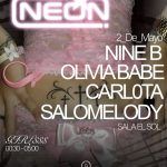 Neon StarClub: Nine B + Carl0ta + Salomelody + Olivia Babe