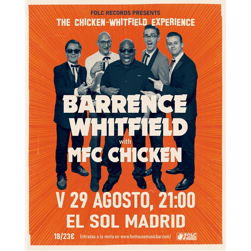 BARRENCE WHITFIELD + MFC CHICKEN