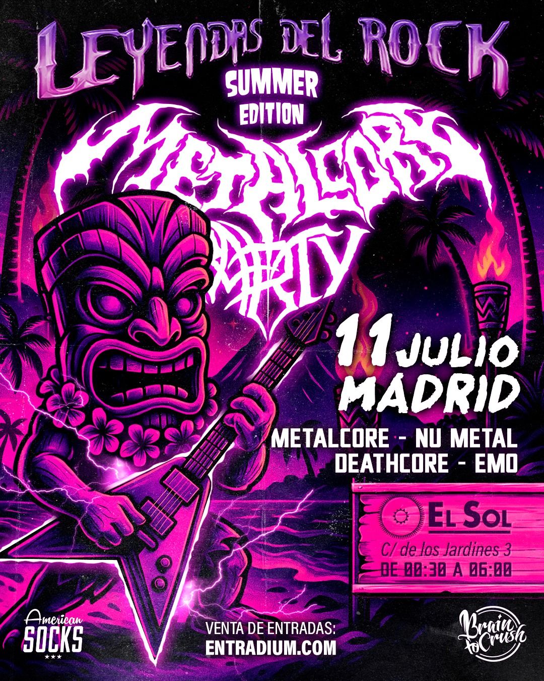 Metalcore: Leyendas del Rock
