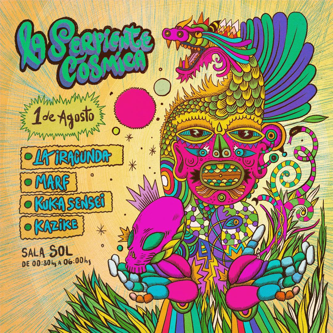 Serpiente Cósmica: La iracunda + Marf + Kuka Sensei + Kazike