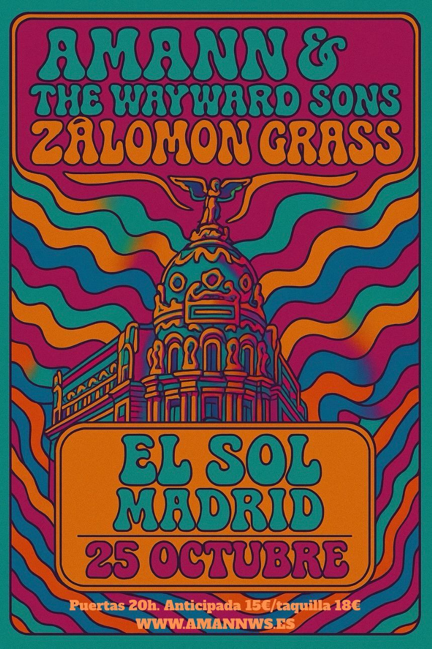 AMANN & THE WAYWARD SONS + ZÅLOMON GRASS