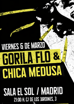 GORILA FLO + CHICA MEDUSA