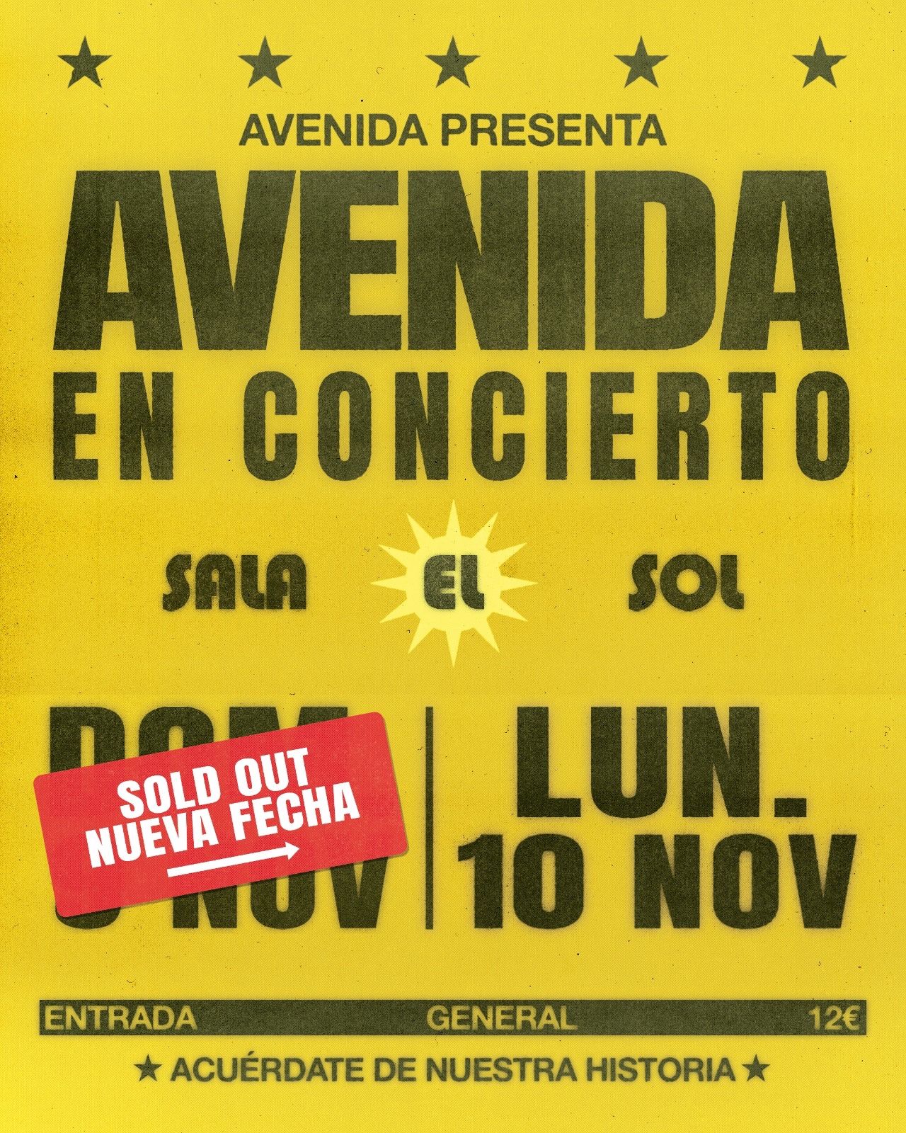 AVENIDA - SOLD OUT