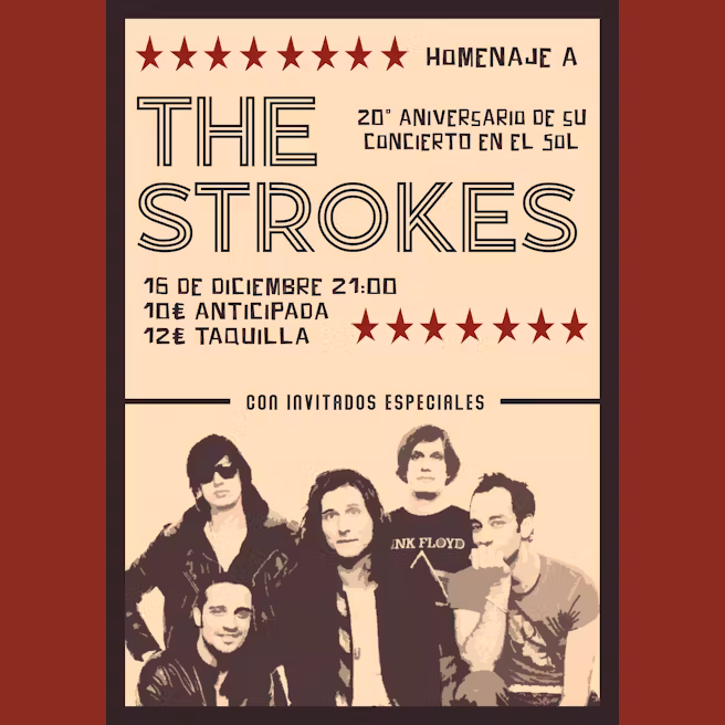 20º ANIVERSARIO THE STROKES