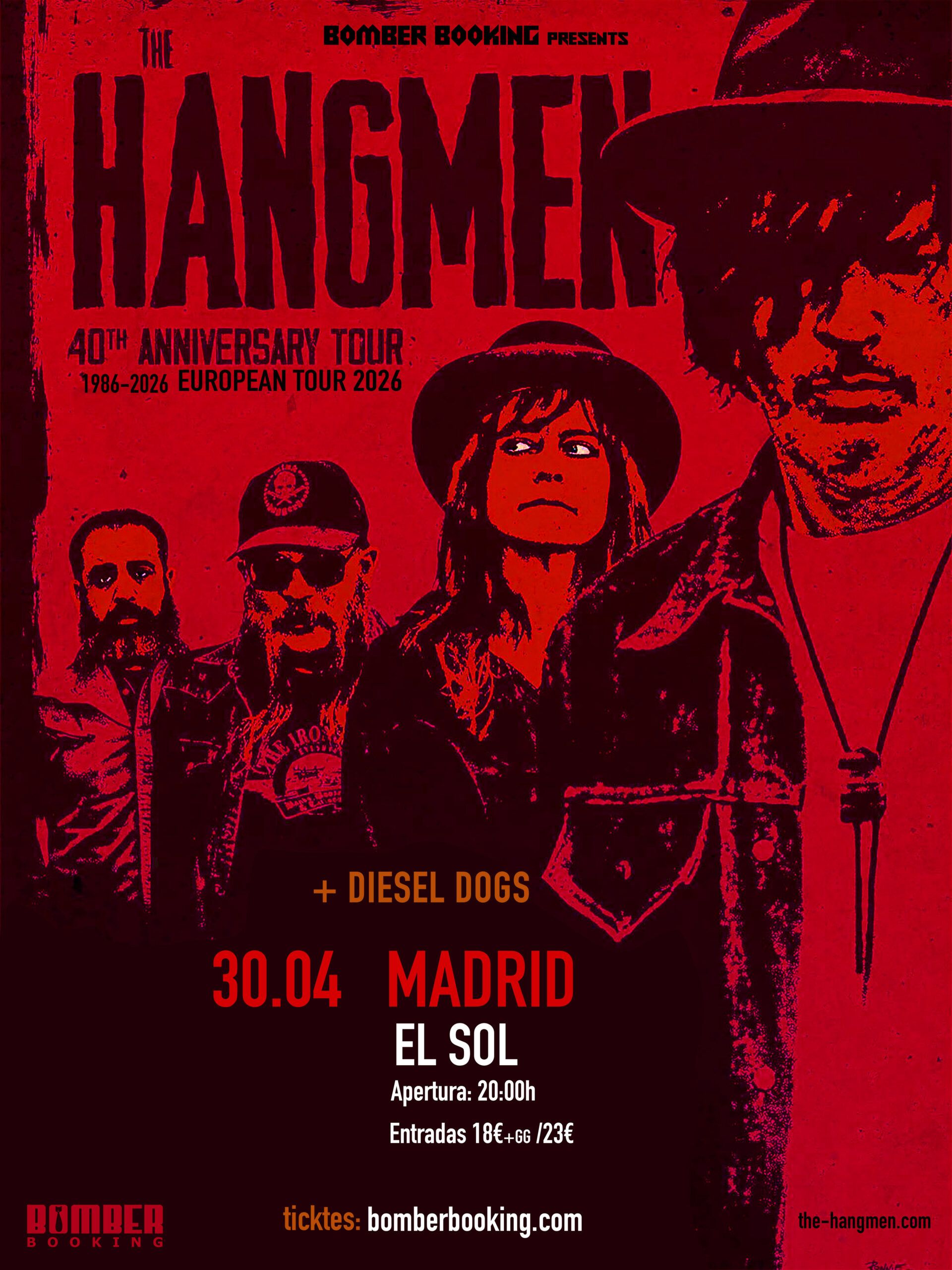 THE HANGMEN + DIESEL DOGS [40º Aniversario]