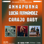 DÍA EUROPEO DE LA MÚSICA: ANNAPURNA + LUCÍA FERNÁNDEZ + CARAJO BABY