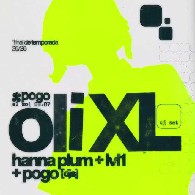 Pogo: Oli XL + Hanna Plum + LVL1