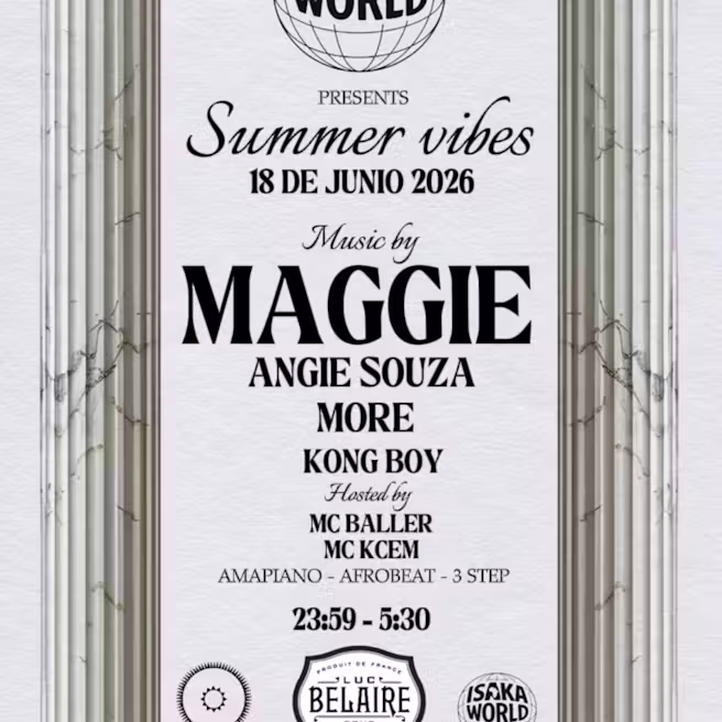 ISAKA WORLD presents: Summer Vibes