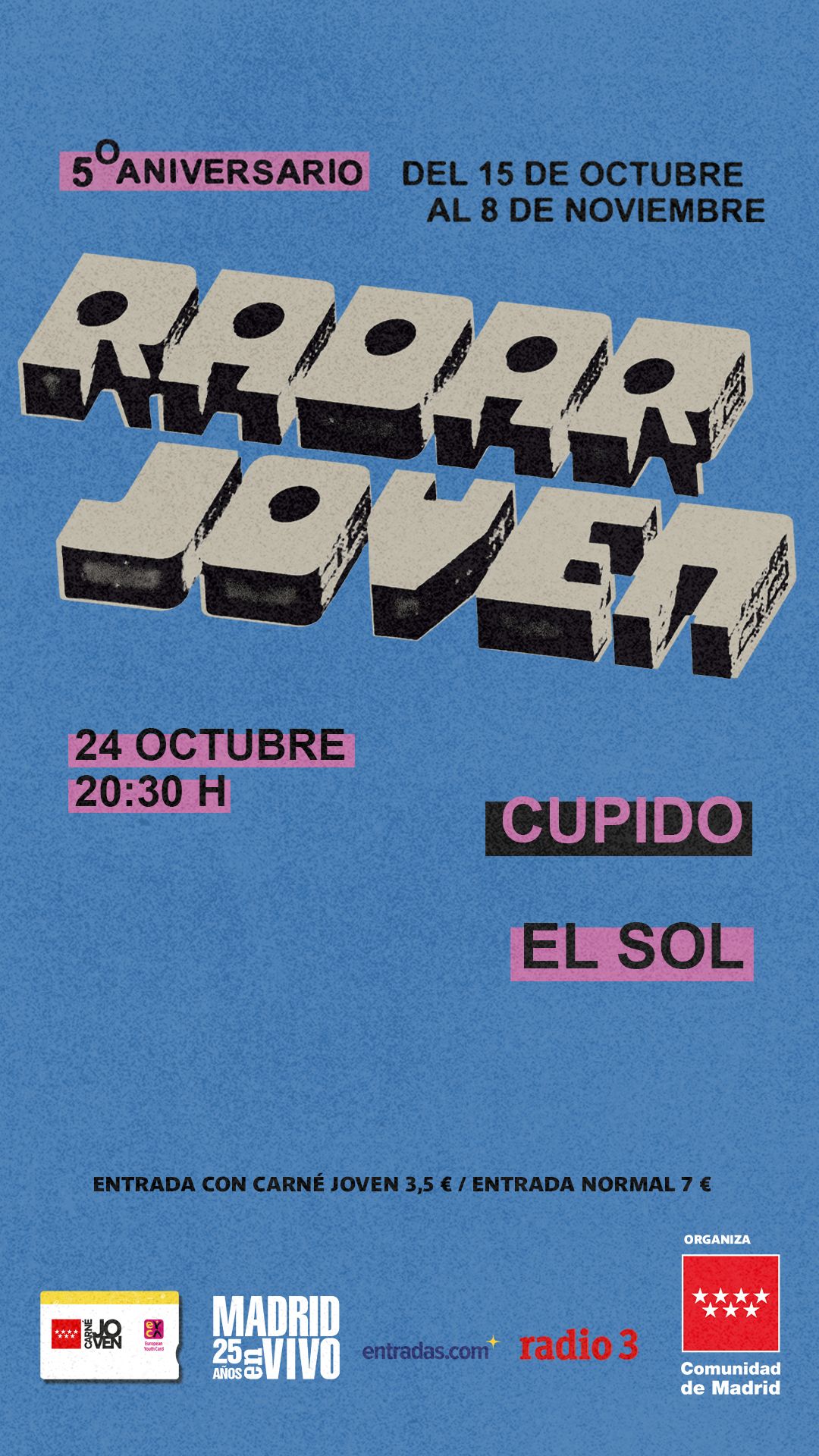 RADAR JOVEN: CUPIDO