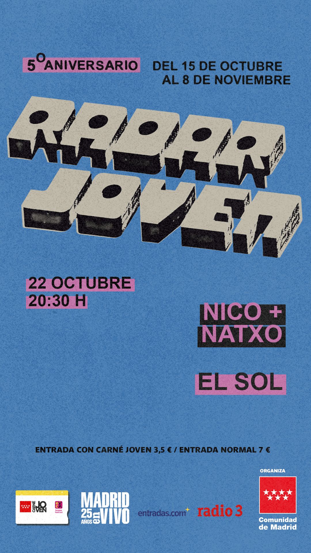 RADAR JOVEN: NICO + NATXO
